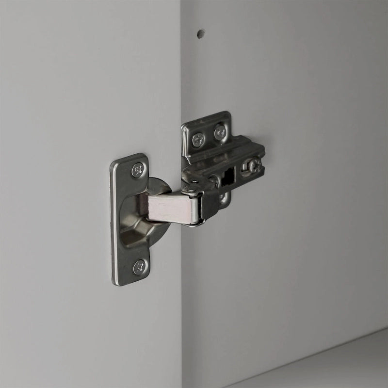 Storage Cabinet with 2 Doors and 4 Drawers for Bathroom Office