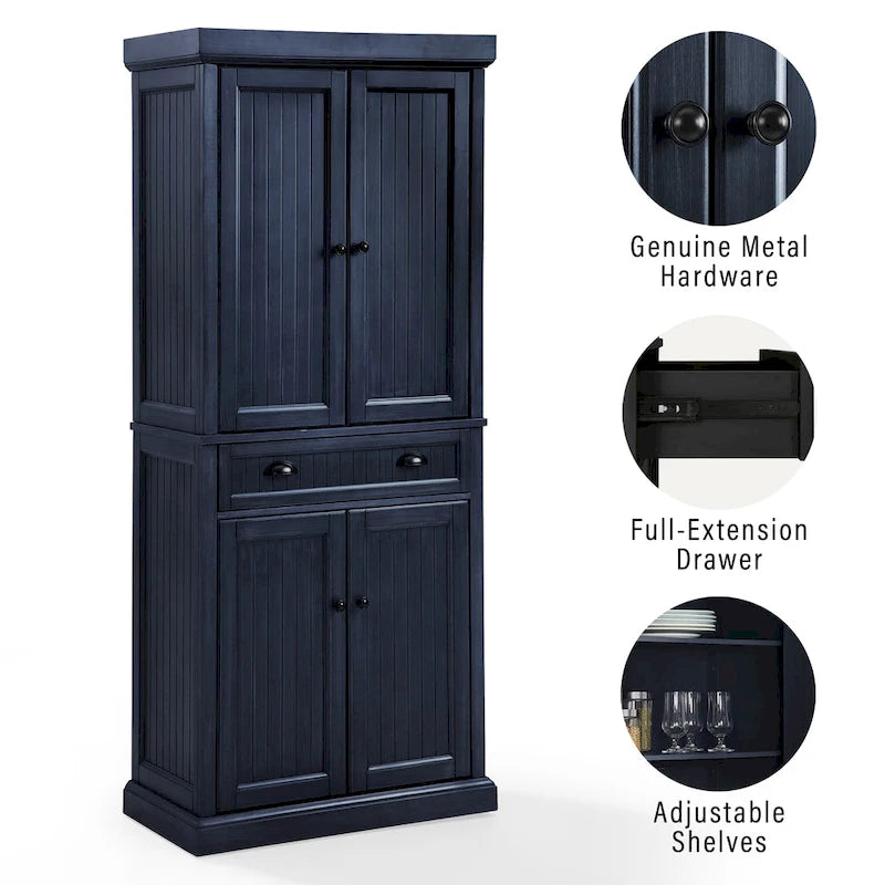 Seaside Pantry - 30 W x 16 D x 72 H