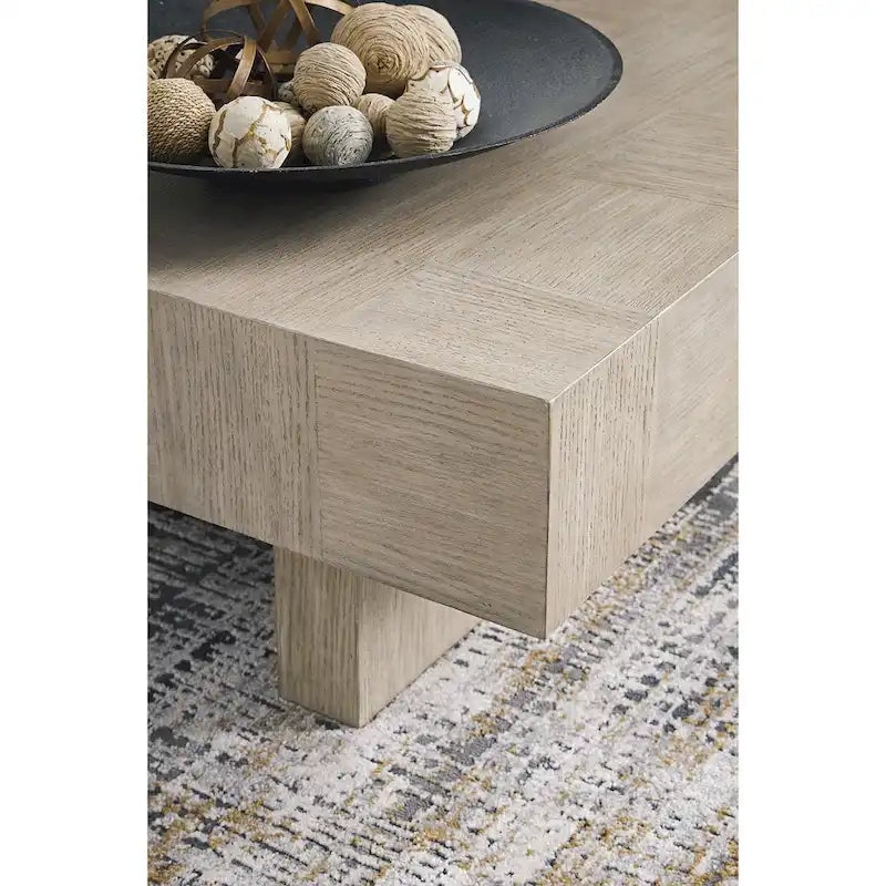 Light Grayish Brown Coffee Table - 60W x 35D x 16H
