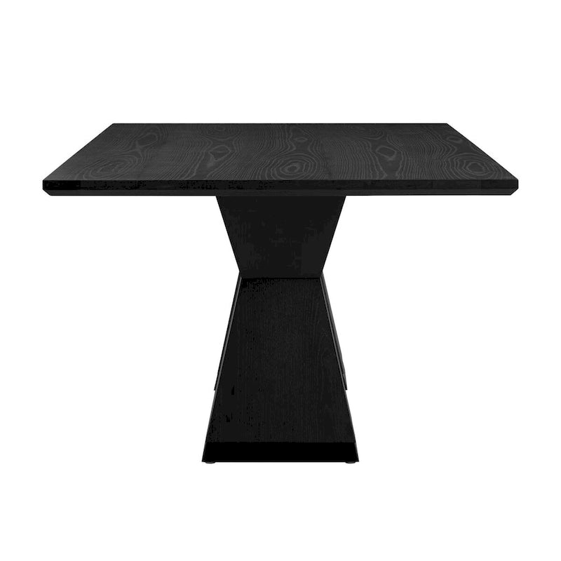 Modern Rectangular Dining Table - Natural or Black