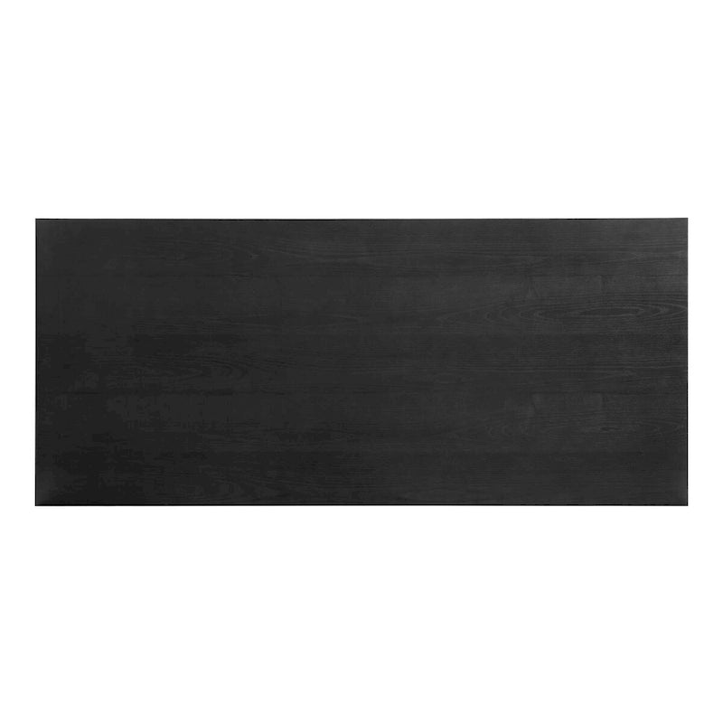 Modern Rectangular Dining Table - Natural or Black