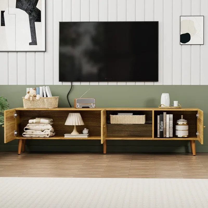 68.9W Modern TV Stand for TVs up to 70 Inches - 65 inches